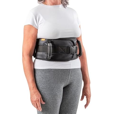 HIDROLIGHT - Special Care Transfer Belt - Maneuvering Lifting Belt, Gait Belts for Seniors - Elderly Assistance Products, Medical Supplies, Health Care Products, Emergency Supplies - Black, One Size Cover