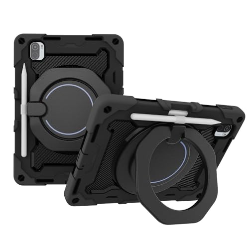 Funda Xiaomi Pad 5 con soporte de anillo ajustable y ranura para lápiz óptico