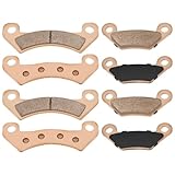 Front & Rear Brake Pads Sintered for John Deere Gator XUV 625i 825i 825E 825M 855D 855E 855M OEM#