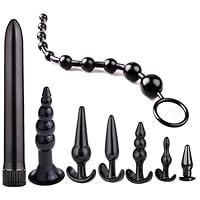 ❤【Hochwertiger Analplug】 Diese aus hochwertigem Silikon gefertigten Analkugeln sind bemerkenswert glatt, weich und weisen ein gewisses Maß an Festigkeit auf. Sie sind völlig sicher und enthalten keine giftigen Elemente oder Gerüche. Sie legen nicht n...