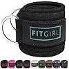 FITGIRL – Ankle Strap for Cable Exercise Machines, Work Out Cuff Attachment for Home & Gym, Glute Workouts – Kickbacks, Leg Extensions, Hip Abductors, for Exercise Machine Attachments