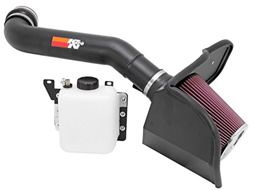 K&N Cold Air Intake System: High-Flow Air Filter, Increase Performance & Towing: Compatible with 2010-2014 FORD: F150 SVT Raptor, 77-2579KTK