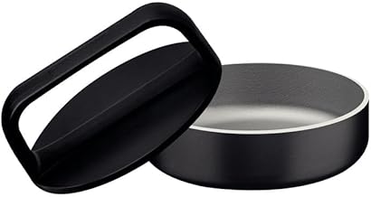 Prensador de Hamburguer Tramontina Black Burger em Polipropileno Preto com Base em Alumínio