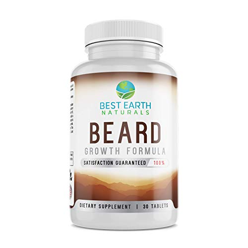 Buy Beard Growth Formula for Men Vitamins, Nutrients, Biotin, Saw