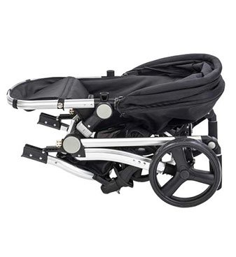 Baby Roues Letour Avant Canvas Stroller With Bassinet Retriever
