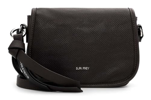 Sac à épaule bandoulière Suri Frey SFY Macy : l'excellence de la maroquinerie marron foncé