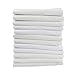 Flour Sack Towels, Set of 12, Multi-Purpose Off-White Kitchen Towels, 100% Cotton, 28 x 28, Very Soft, Highly Absorbent, Tea Towels for Embroidery, Pre Washed to minimize Shrinkage