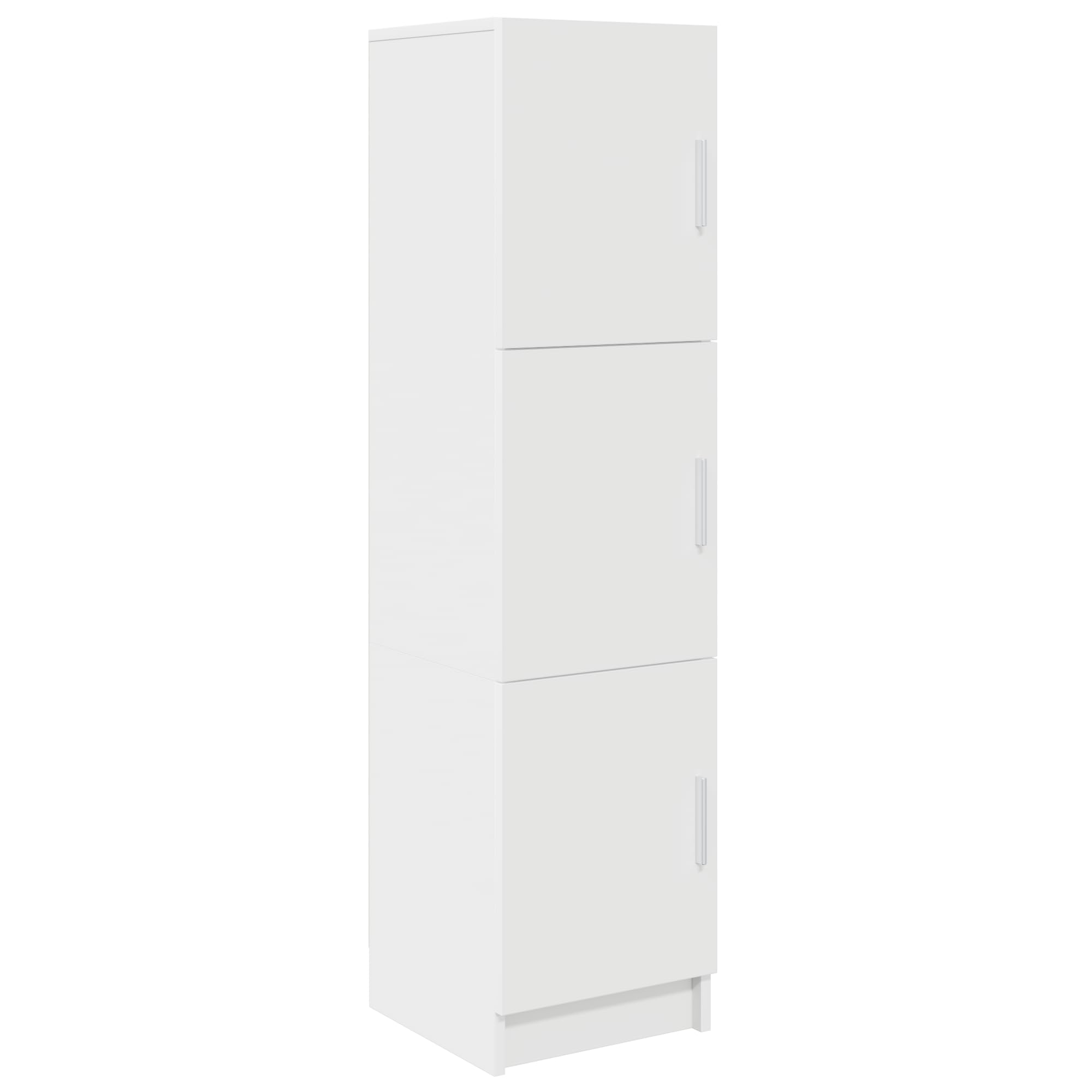 Scrivania con vano portaoggetti, in legno bianco, postazione di lavoro moderna, per ufficio, versatile, scaffali, struttura robusta, superficie antigraffio, durevole