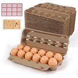 DecarDamai Dozen Egg Cartons, 15 Pack