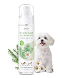 UNEK Hundeparfüm-Spray, Zedernholz-Duft Parfüm für Hunde & Katzen, Lang anhaltendes Deodorant & Fellpflege-Spray, pH-Neutral & Hautfreundlich, Nicht klebrig | 100ml