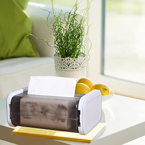 Caixa de armazenamento de tecido | Suporte de papel higiênico de parede,Suporte de papel higiênico à