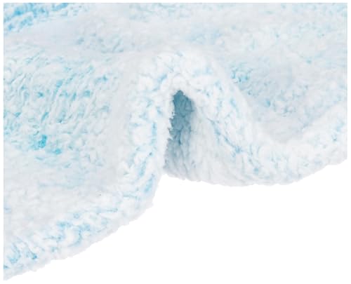 Image of amazon basics Polyester Double Bed Sherpa Blanket (270 GSM) | Single Layer (Blue)