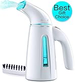 OGHom Steamer for Clothes Steamer, Handheld Clothing Steamer for Garment, 240ml Portable Mini Travel Fabric Steamer with Automatic Shut-Off Safety Protection for Home and Travel