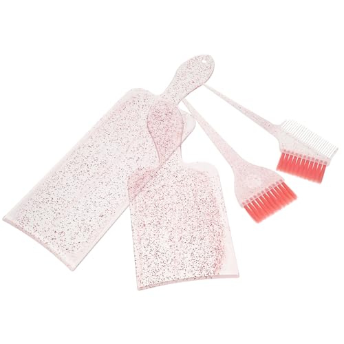 JEWEDECO Kit Tintura Chioma Paletta per Mèches e Pettine a Paletta, Set per Colorazione Chioma Spazzola Tintura, Strumenti Professionali per Mèches e Colorazioni, Uso Casa e Salone