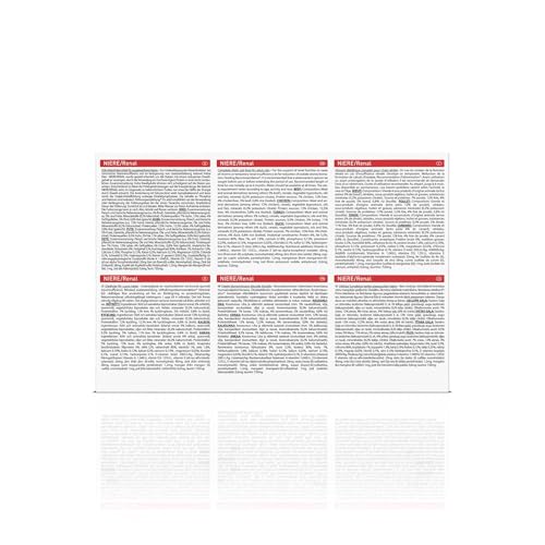 KATTOVIT - Niere/Renal Multipack Nassfutter für Katzen | Katzen-Nassfutter zur Unterstützung der Nierenfunktion für ausgewachsene Katzen. Diätfutter als Alleinfuttermittel im Frischebeutel |