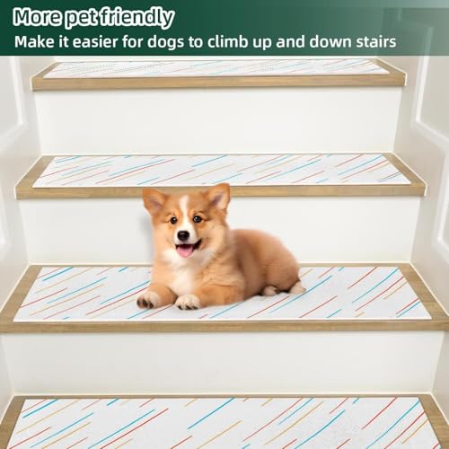 Tapis d'escalier de qualité supérieure pour préserver les marches en bois intérieures - 6