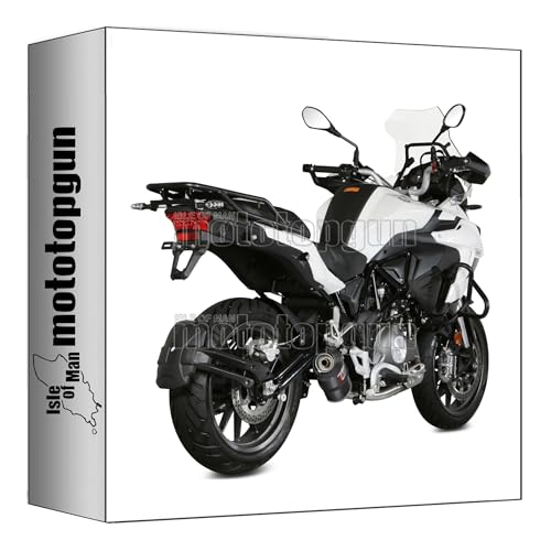 Mivv pot d'echappement oval carbon Benelli TRK 502 silencieux homologue cat-oem 2023 2024
