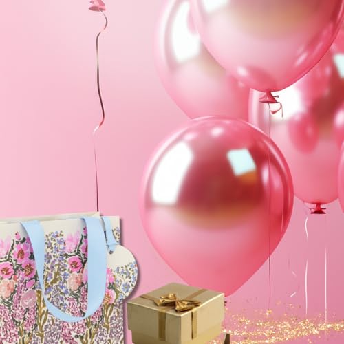 Glick Kleine Linea Allure Geschenktüte - Luxuriöse recycelbare Tasche für besondere Geschenke - 14 x 14 x 6 cm - Hochwertiges Papier - Ideal für Geburtstage & Feiern