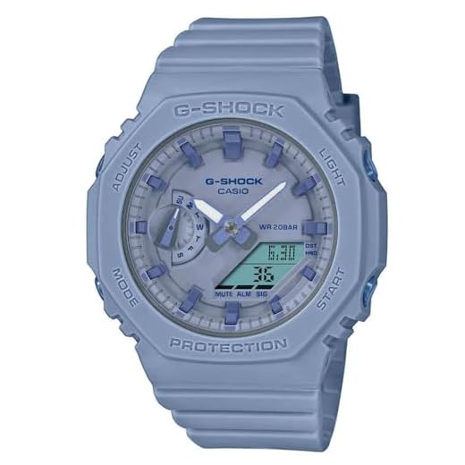 CASIO G-SHOCK Reloj Analógico-Digital para Mujeres de Cuarzo con Correa en Plástico GMA-S2100BA-2A2ER