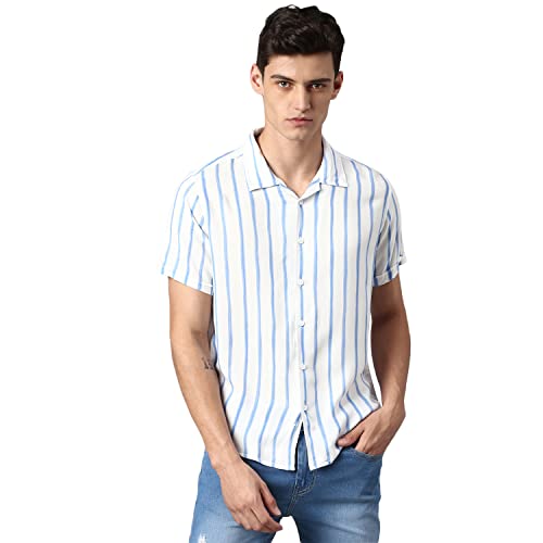 Image of Dennis Lingo White Casual Shirts for Men