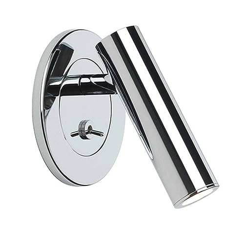 Lámpara de pared LED con interruptor, lámpara de lectura para mesita de noche, lámpara de pared empotrada, lámpara de pared ajustable, accesorio para dormitorio, sala de estar, hotel, luces de lectur