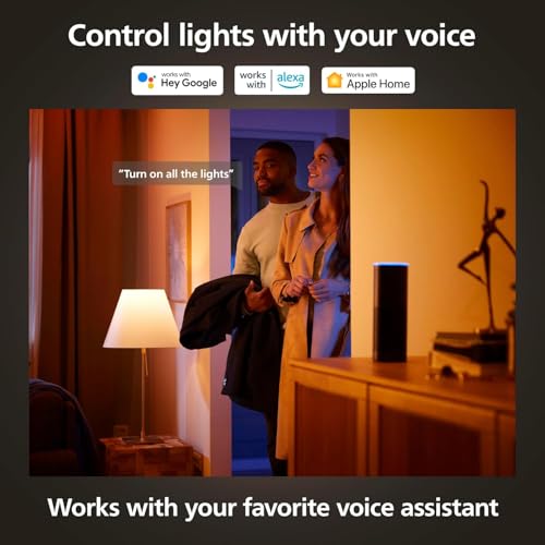 Image of PHILIPS Hue Smart 10.5W Garnea White Ambience Downlight 150mm Compatible with Amazon Alexa, Apple HomeKit, and The Google Assistant (2200-6500 K) Pack of 12 (1no hue Remote Included)