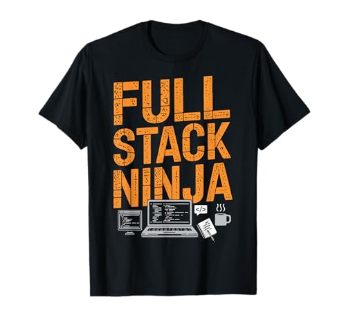 Développeur web Full Stack Ninja T-Shirt