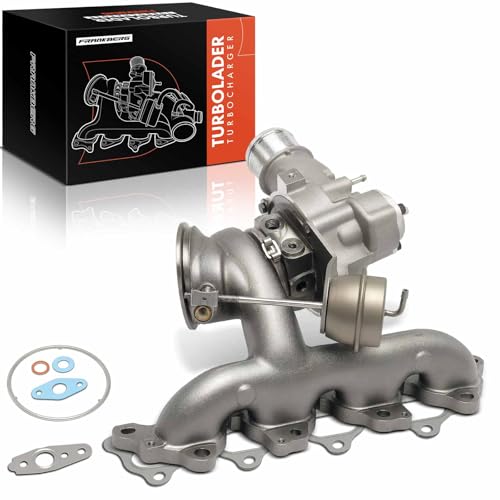 Frankberg Turbocompressore Turbocompressore a gas di scarico Compatibile con Astra J P10 Corsa D S07 Astra J GTC Insignia A Sports Tourer G09 Replace# 55355617,5303-970-0110
