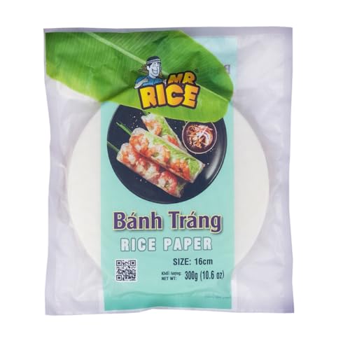 Mr Rice Fresh Roll Rice Paper 16cm (300gm) - Image 10 thumbnail
