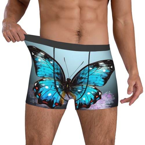 Men's Underwear Beautiful butterfly Boxer Briefs Ultra Breathable Stretch Mens Moisture Wicking Underwear4