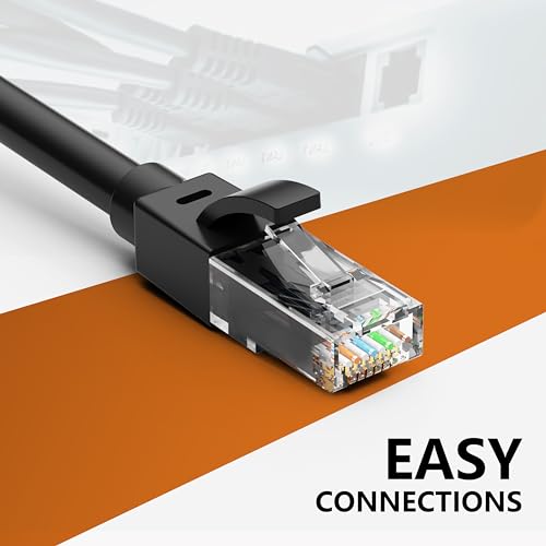 Brozzag CAT6-50FT-B 50 Ft Ethernet Cable For Cat5E/Cat6 thumb #4