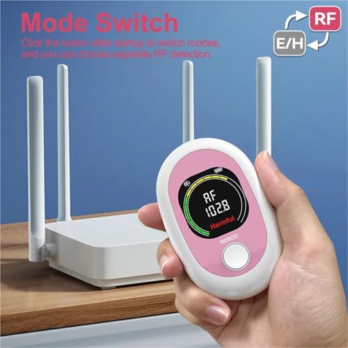 Medidor EMF RD600 Detector Radiación Electromagnética miniatura 6