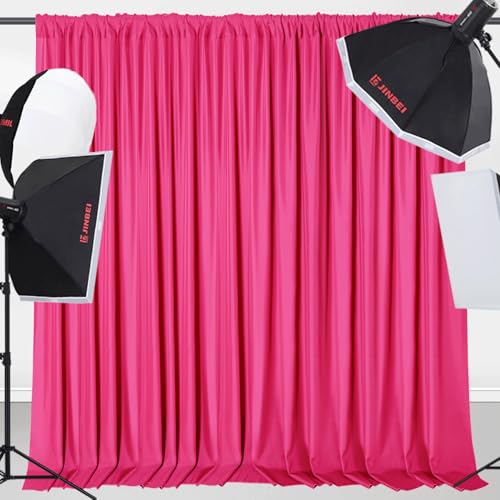 Cortinas Fucsia para Fondos Fotográficos Sugargirl 5x8 pies miniatura 5