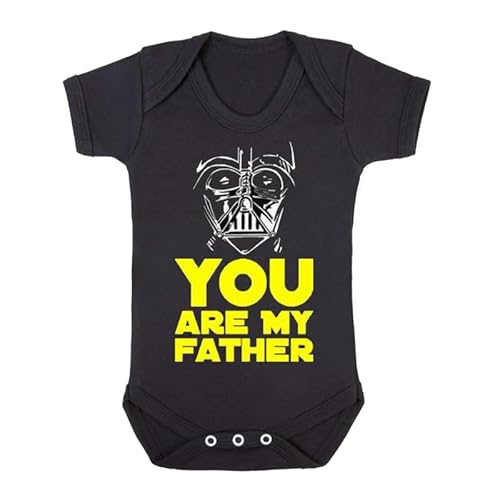 Darkwear Unissexo Baby Grows/rock/metal/caveira/tatuagem / engraçado/bebé/recém-nascido/presente/body (You Are My FATHER, 12-18 meses)