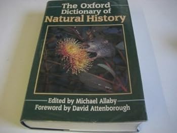 Hardcover The Oxford Dictionary of Natural History Book