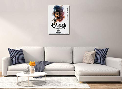 Image of Tallenge - Seven Samurai - Akira Kurosawa Japanese Cinema Masterpiece - Re Release Movie Poster - Large Poster(Paper,20 x 30 inches, MultiColour)