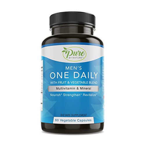 Pure By Nature One-Daily Multi-Vitamin for Men, 60 Count