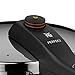 WMF Perfect Replacement Lid for Pressure Cooker 2.5 L, Pressure Cooker 18 cm, Polished Cromargan Stainless Steel, Plastic Handle, 2 Cooking Levels, One-Hand Cooking Level Regulator