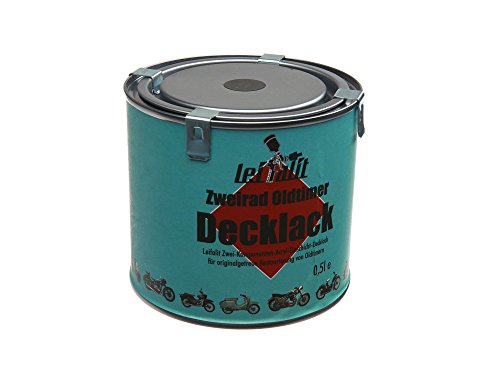 Leifalit 2K Lackfarbe Schwarz Glänzend 500ml