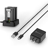 Battery Charger for Ring Doorbell 2 - Charging Station for Ring Rechargeable Batteries, Video Doorbell 2 Spotlight Cam and All New Ring Stick Up Cam