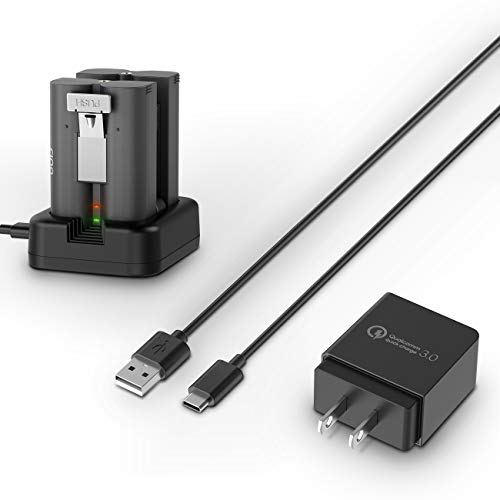 Battery Charger for Ring Doorbell 2 - Charging Station for Ring Rechargeable Batteries, Video Doorbell 2 Spotlight Cam and All New Ring Stick Up Cam