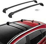 Roof Rack Cross Bar Convient pour 2012 2016 Roof Rack Roof Rails, Fixer Barre Toit Voiture Crossbar Porte Bagages Verrouillables
