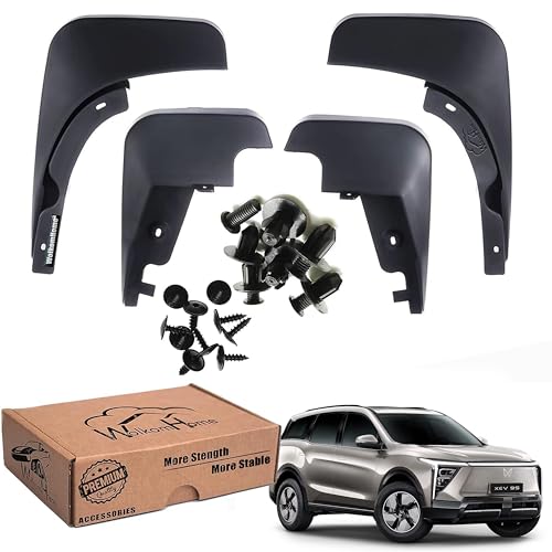 Image of WolkomHome Mud Flap Compatible with XEV 9S - Durable Splash Guards for Car Exterior Protection