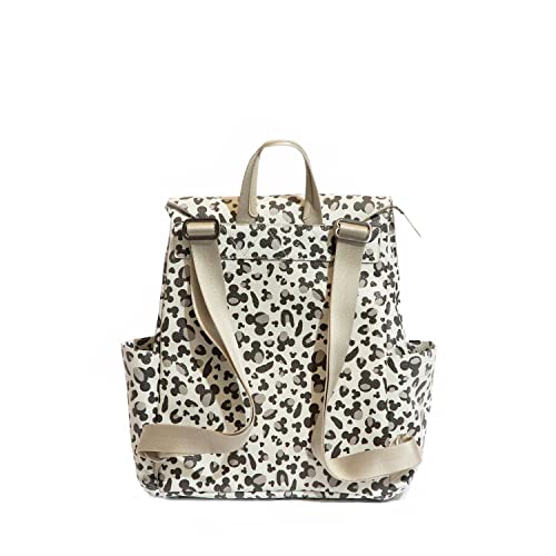 Freshly Picked Convertible Mini Classic Diaper Bag Backpack, Mickey Leopard #TOP2