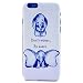 For iphone 6 , ivencase Baby Elephant Pattern Protective Flexible Ultra Slim Texture Hard [Rear] Skin Case Cover Perfect Fit for Apple iphone 6 (4.7 inch) / iphone Air + One "ivencase " Anti-dust Plug Stopper
