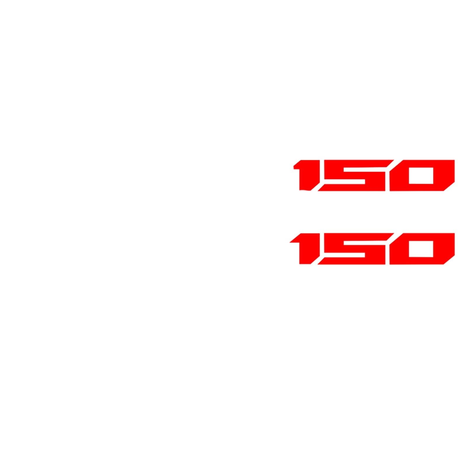 Cygglb Red Motorcycle Stickers For Adv150 2021 2022 2023 Waterproof Motorbike Decals