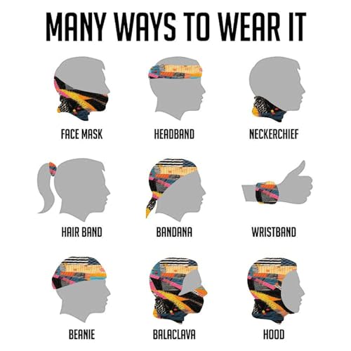 Cubrebocas de Colcha Colorida para Clima Frío, Balaclava Elástica para Hombre y Mujer, Pasamontañas para Motociclismo, Ciclismo, Esquí y Fiesta miniatura 6
