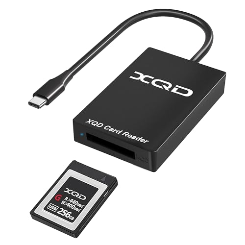 Lecteur de carte XQD USB C 5 Gbit/s pour séries G et M
