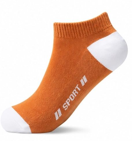Men’s Sports Ankle Socks Pack of 5 | Cotton Breathable Running Gym Training Socks | Sweat Control Low Cut Athletic Socks for Men | Comfortable Daily Fitness Wear (Multicolor)-picture-47