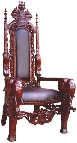 Office Accents Mahogany Elephant King Comfort Majestic Arm Chair